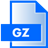 GZ File Extension Icon 48x48 png